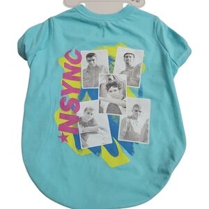 NWT NSYNC Graphic Dog Tee in Blue Size MEDIUM